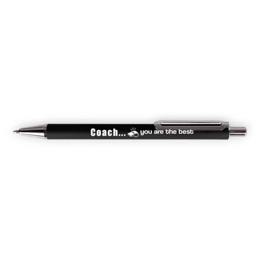 Picture of CRESCO COACH YOU ARE THE BEST BLACK BALLPOINT PEN